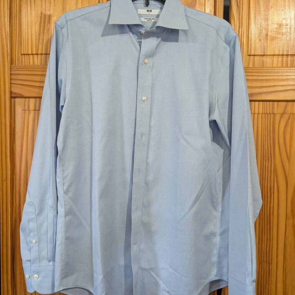 Uniqlo Men's Super Non-Iron Slim Shirt